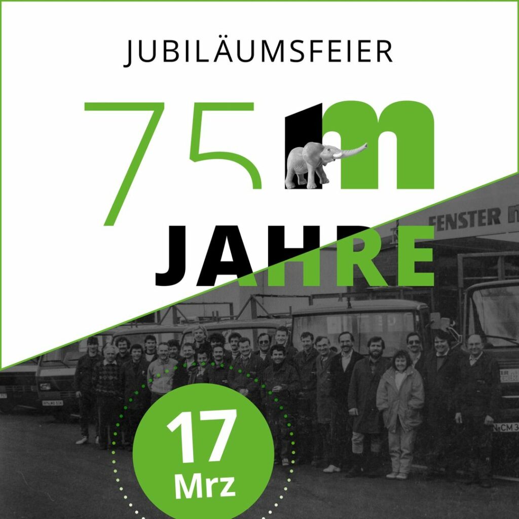 75 Jahre Fenster Mack Jubiläumsfeier